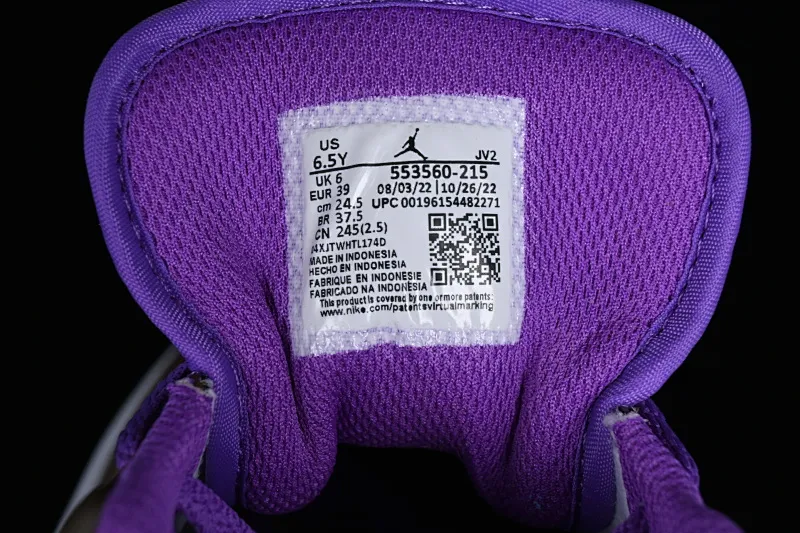 All categories Air Jordan Jordan series basketball shoes Air Jordan 1 Low Z version Air Jordan 1 Low "Palomino" AJ1 Joe 1 Mocha Purple Low-top cultural basketball shoes 553560-215